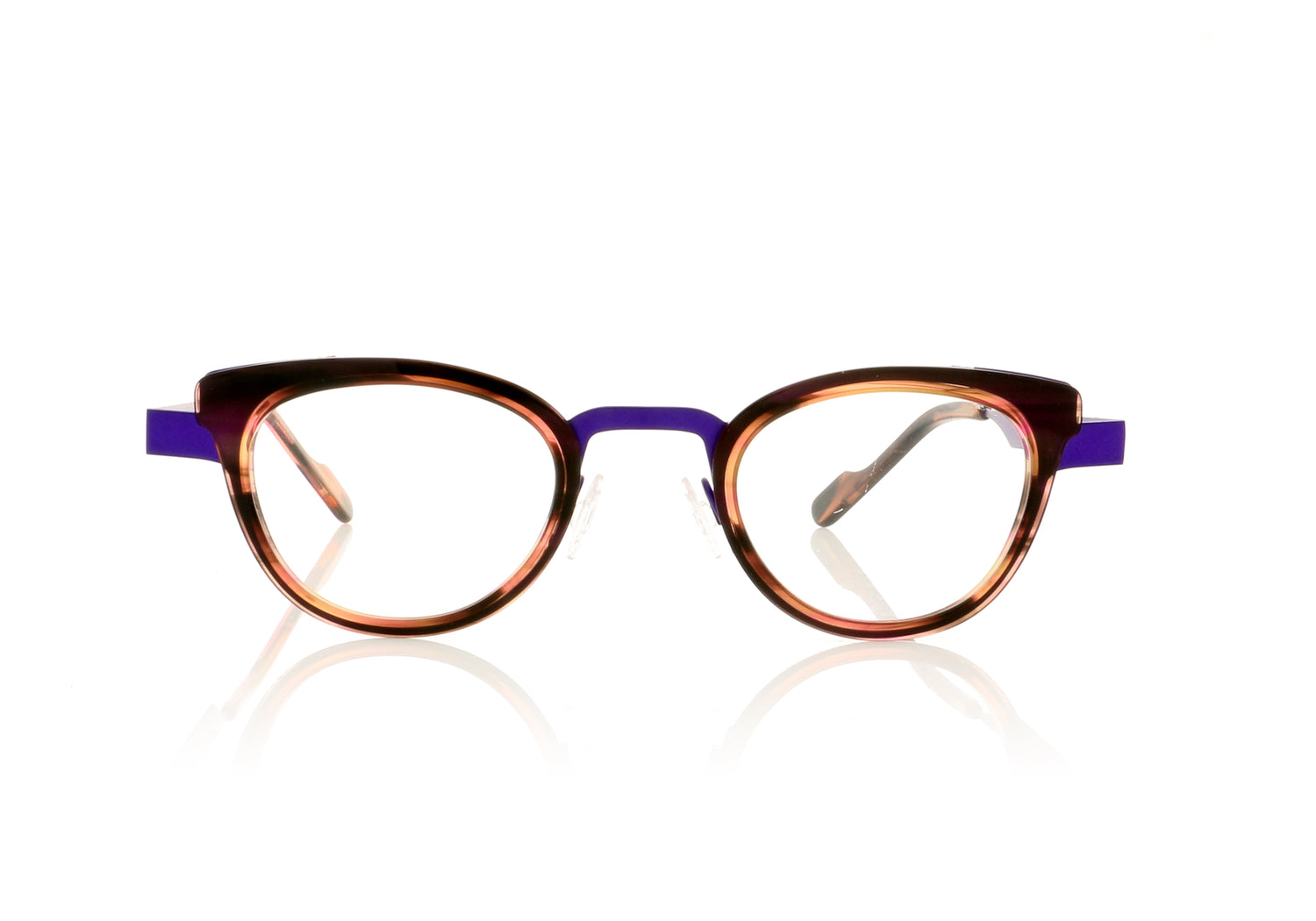 Anne & Valentin Feist U220 Tortoise Glasses - Front