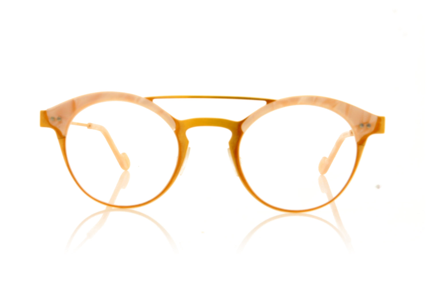 Anne & Valentin Ginicaster 8A17 Pink Glasses - Front