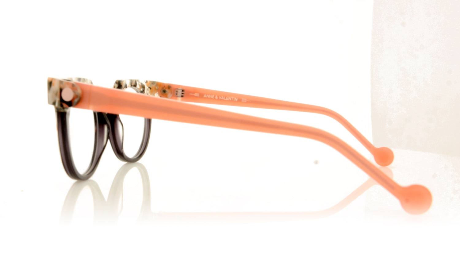 Anne & Valentin Punchy 8A23 Pink Glasses - Side