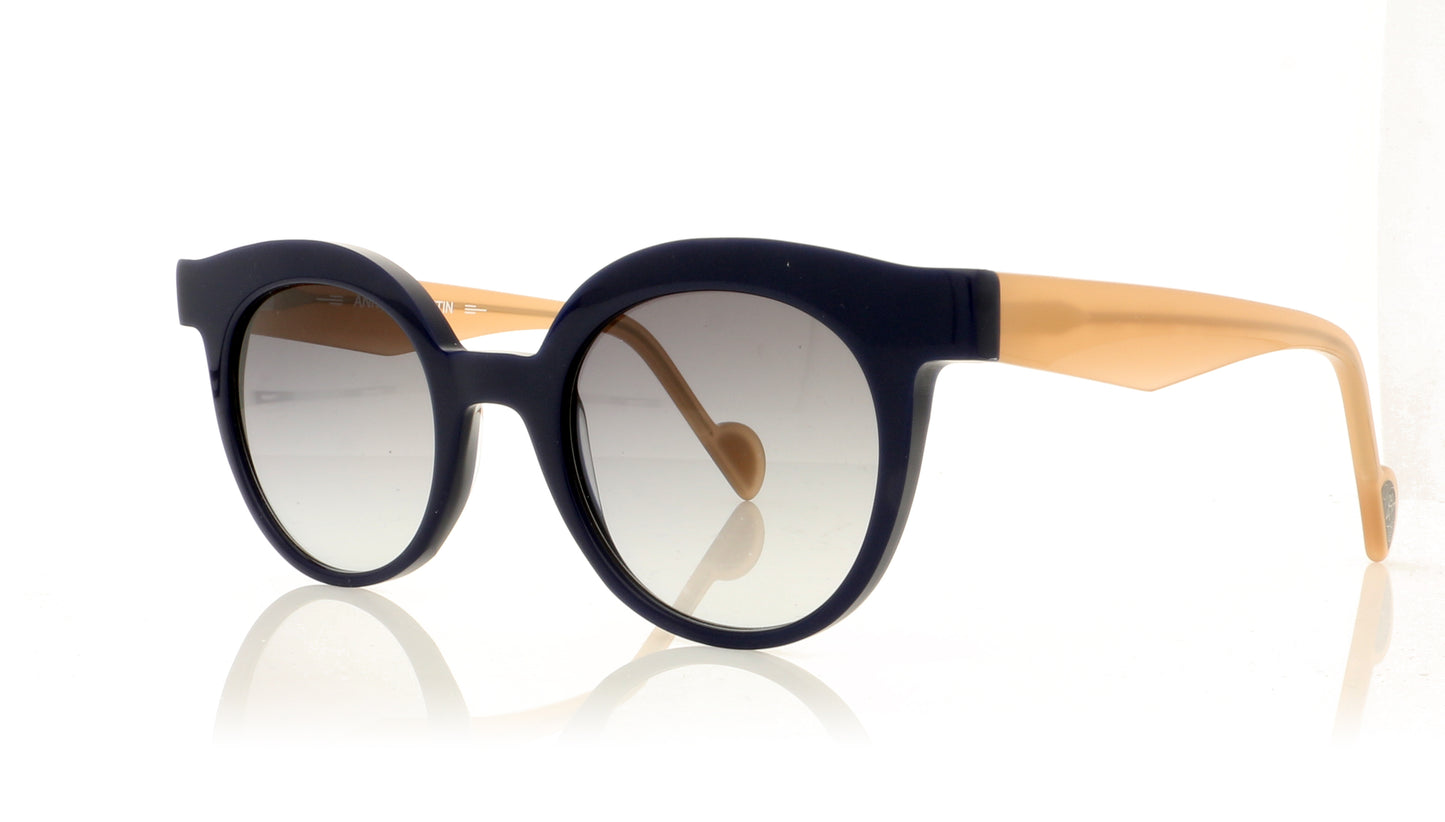 Anne & Valentin Sacha 8D22 Blue Sunglasses - Angle