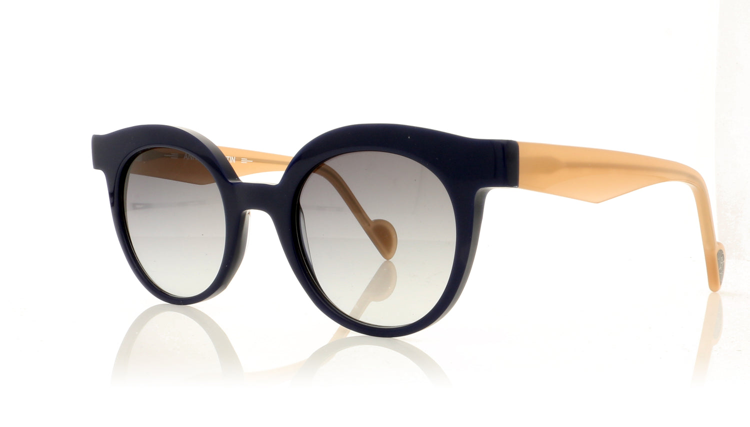 Anne & Valentin Sacha 8D22 Blue Sunglasses - Angle