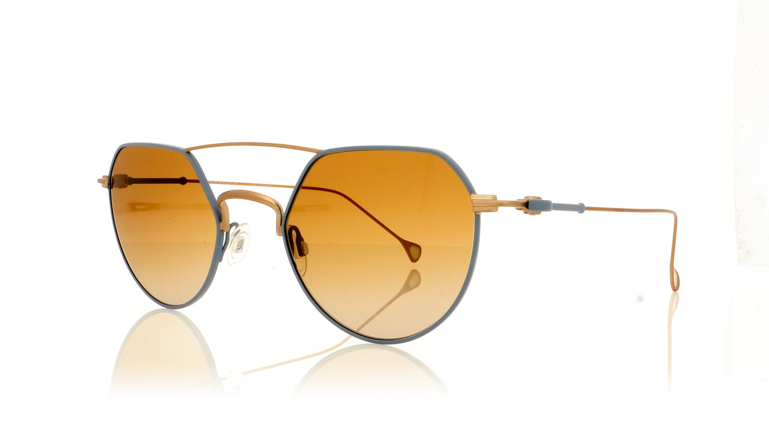Anne & Valentin Santiago 8A45 Blue Sunglasses - Angle