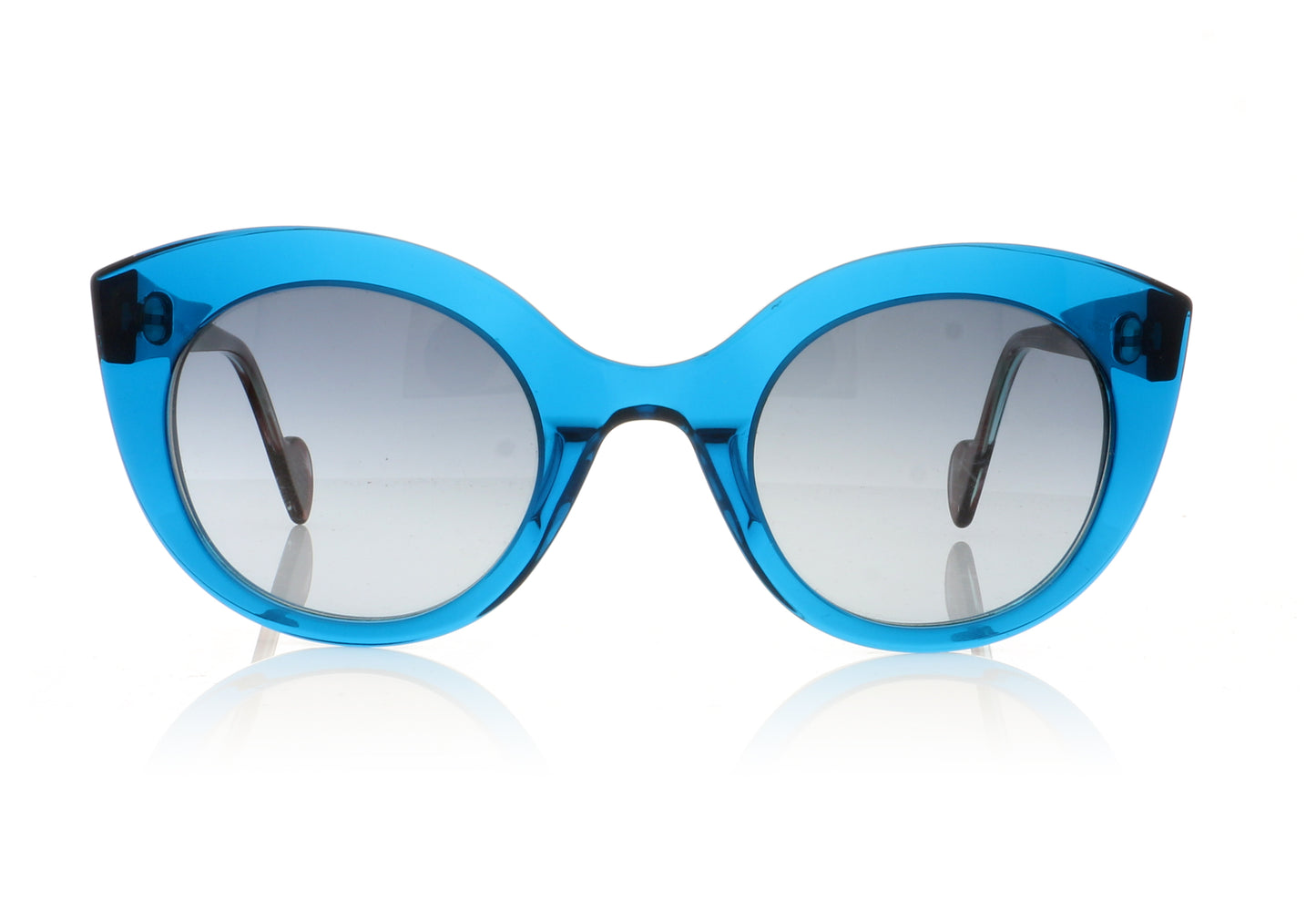 Anne & Valentin Scarlett 1807 Blue Sunglasses - Front