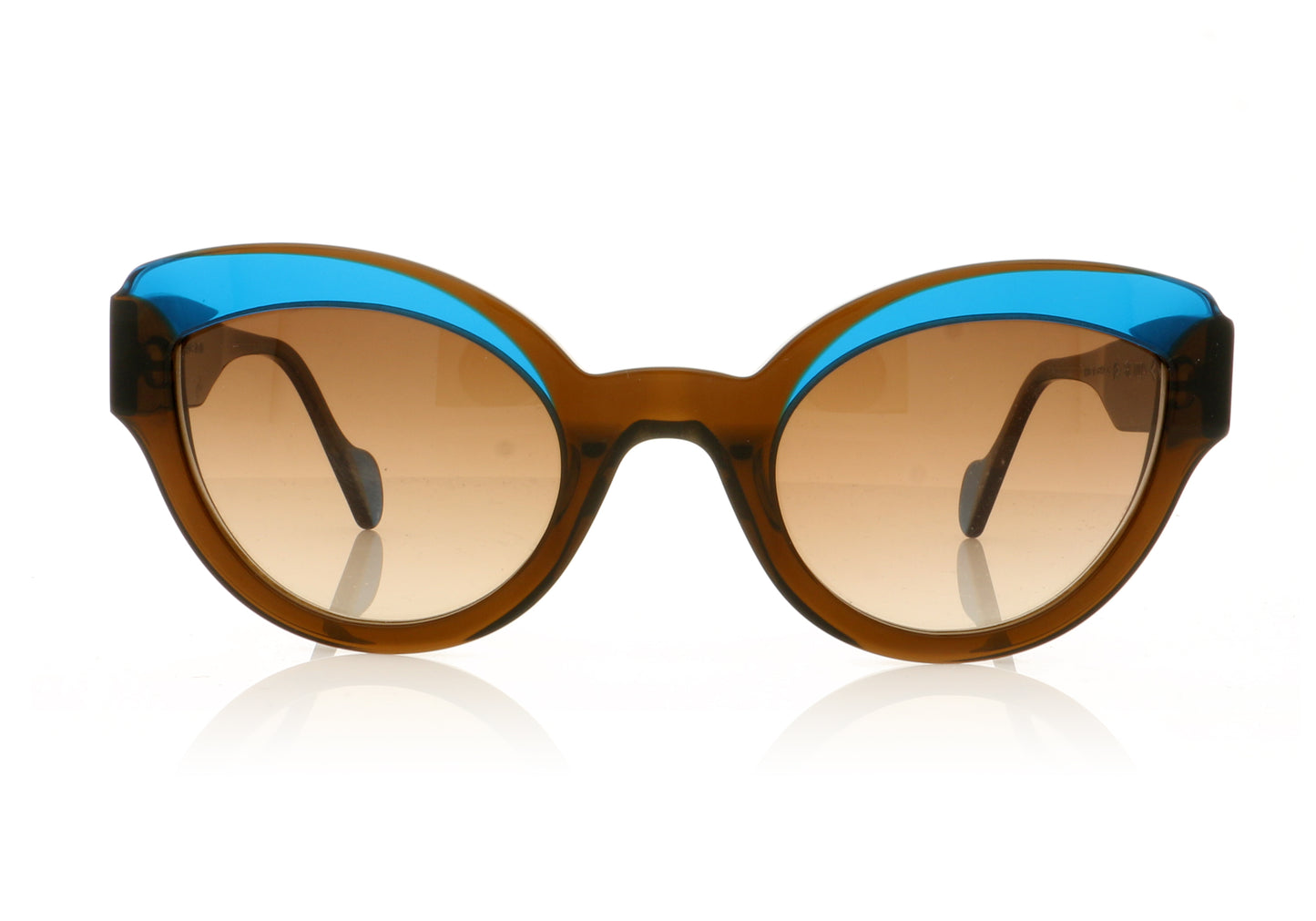 Anne & Valentin She Feels 1610 Brown Sunglasses - Front