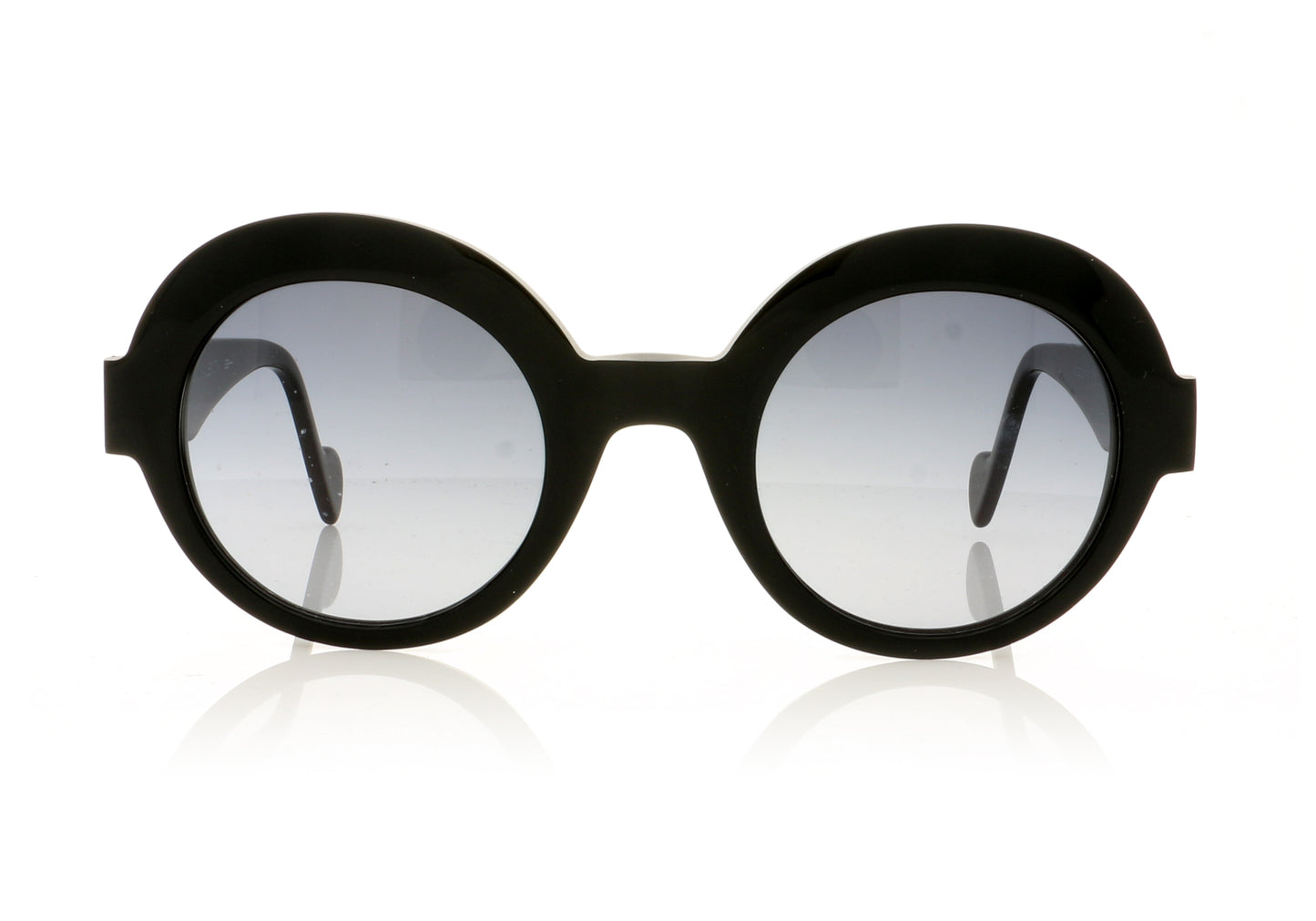 Anne & Valentin Sofia I Black Sunglasses - Front