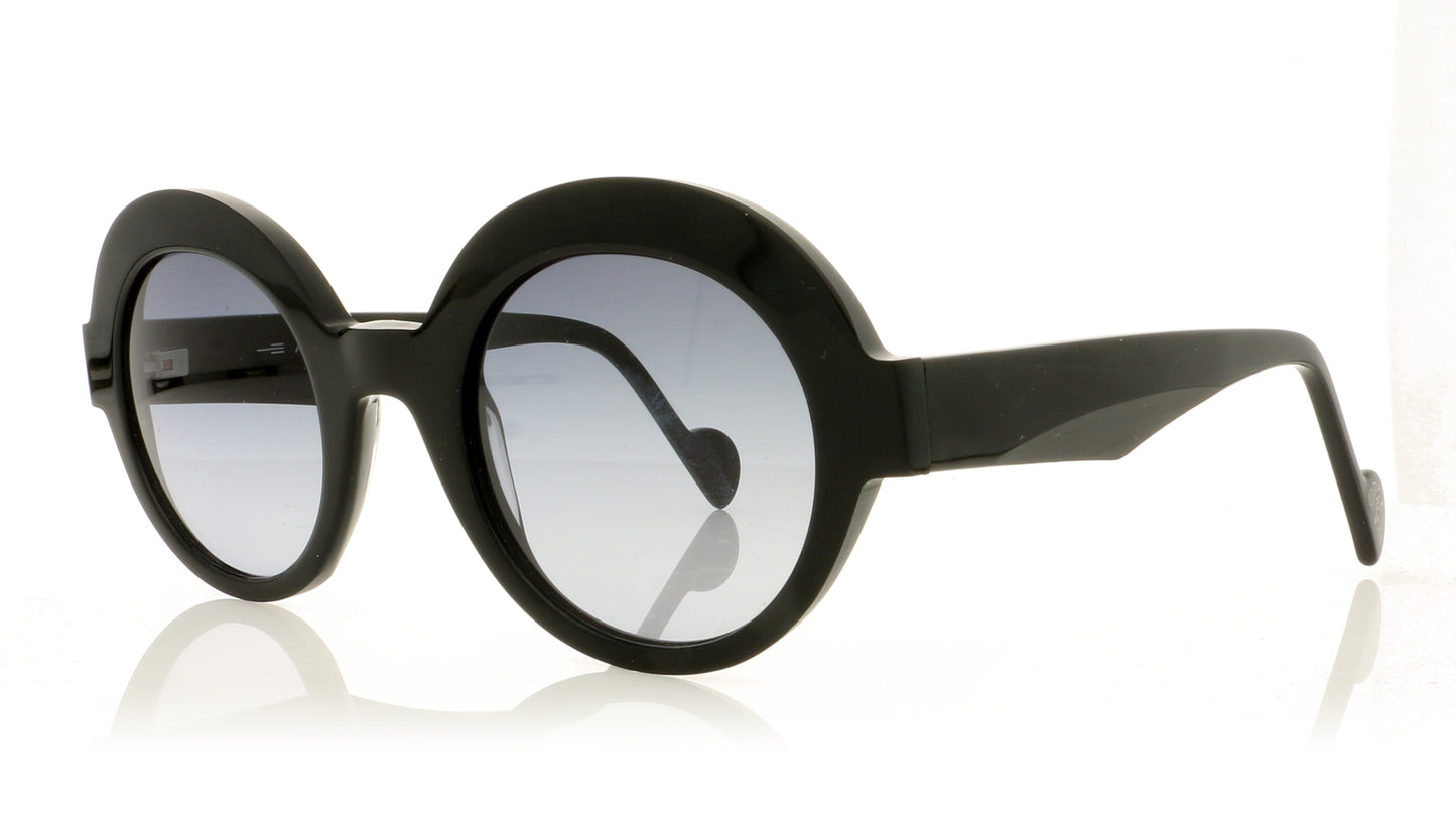 Anne & Valentin Sofia I Black Sunglasses - Angle