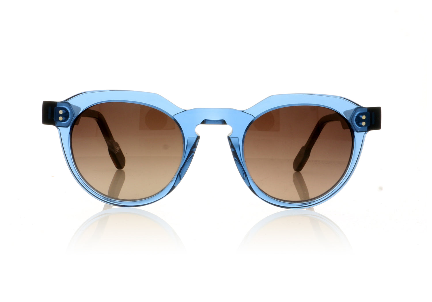Anne & Valentin Stewart 1802 Blue Sunglasses - Front