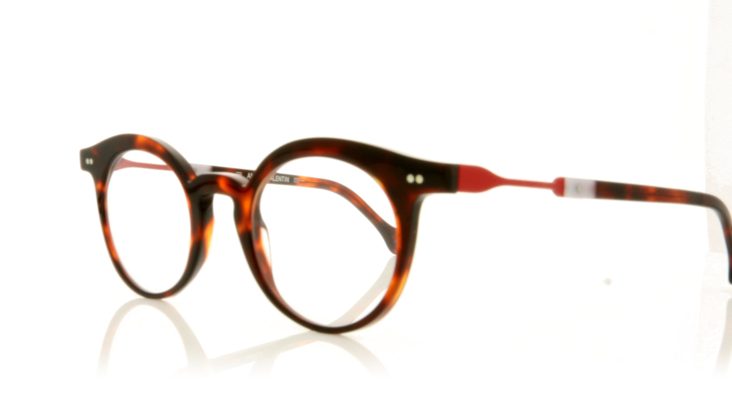 Anne & Valentin Umix 1652 Red Glasses - Angle