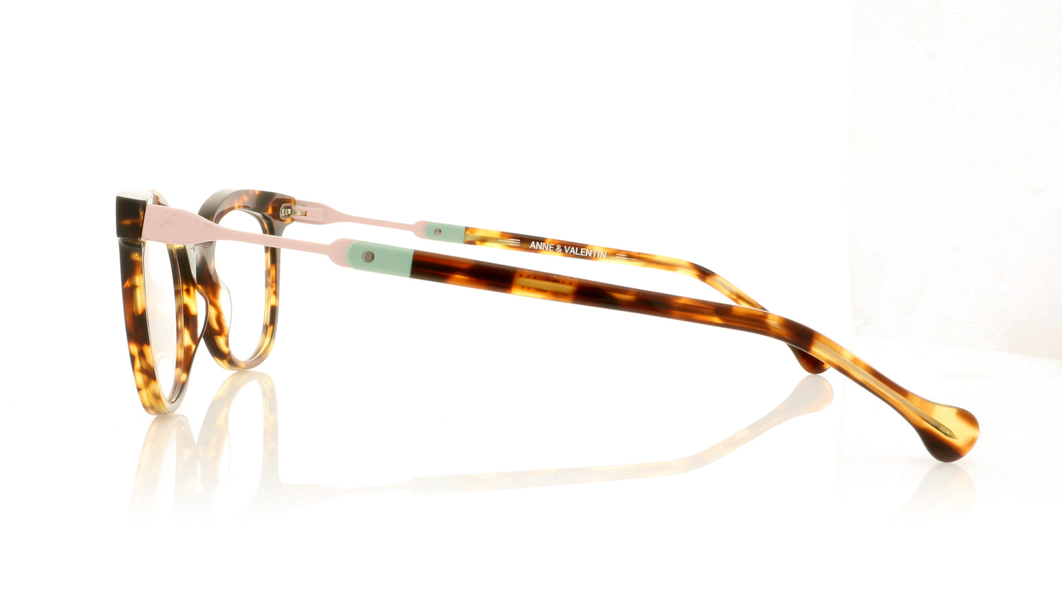 Anne & Valentin Uplay 1789 Tortoise Glasses - Side