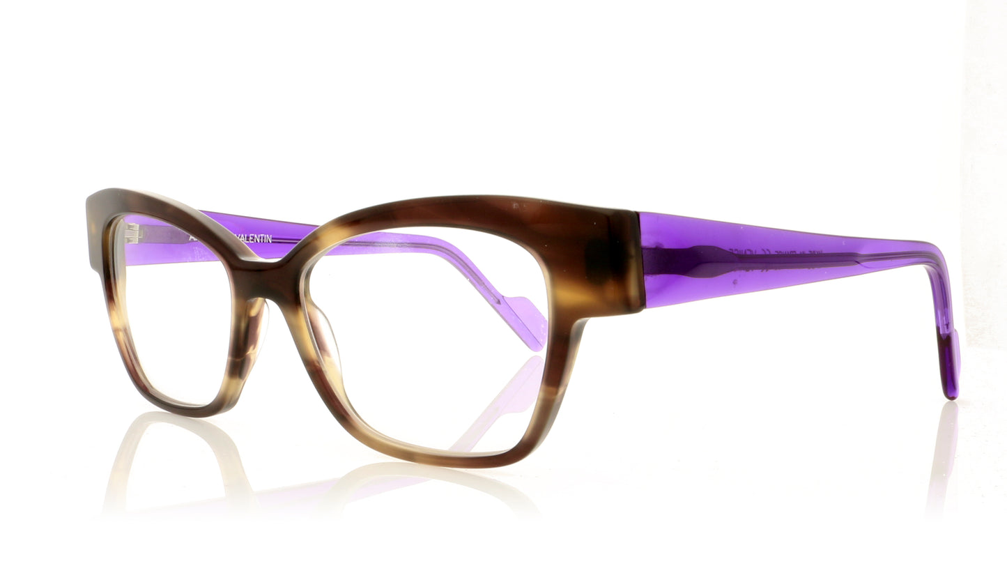 Anne & Valentin Venise 1524 Tortoise Glasses - Angle