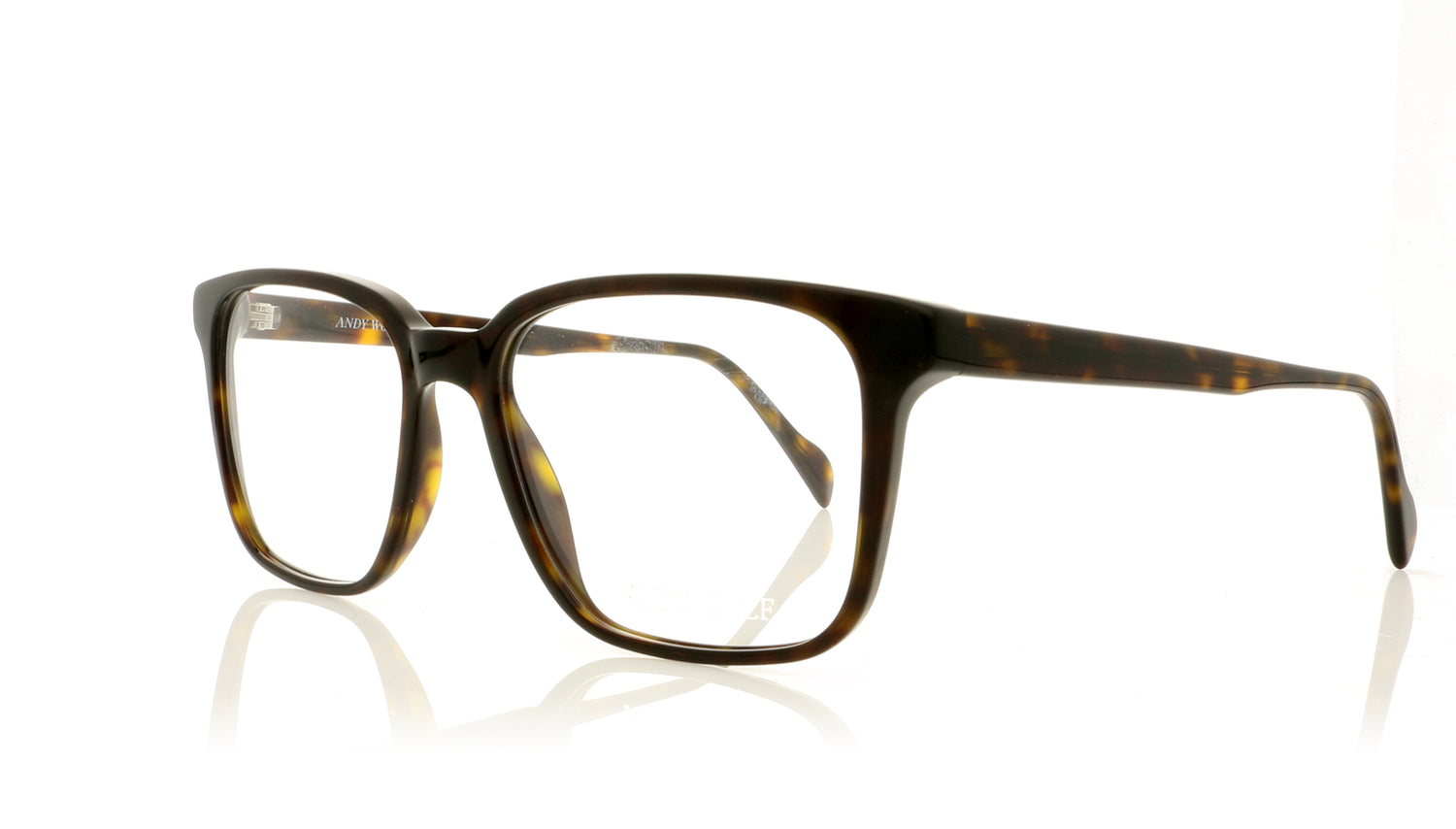 Andy Wolf AW4585 CB Tortoise Glasses - Angle