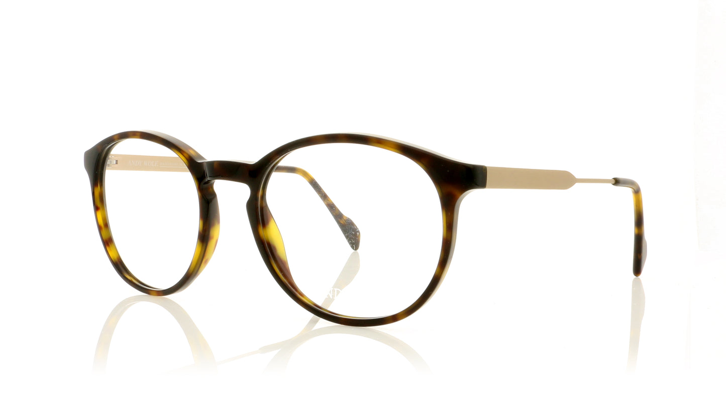 Andy Wolf AW4588 CB Tortoise Glasses - Angle
