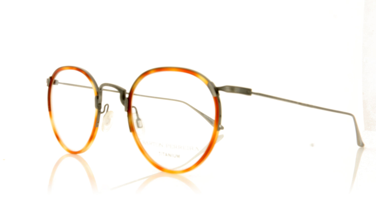 Barton Perreira Aalto HAV/PEW Havana Glasses - Angle