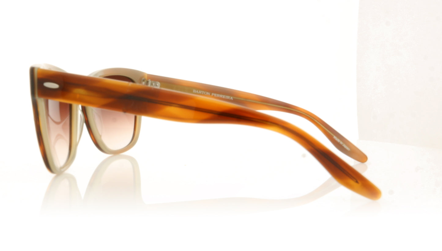 Barton Perreira Ambrose JRC Jamacian Rumcream Smokey Sunglasses - Side