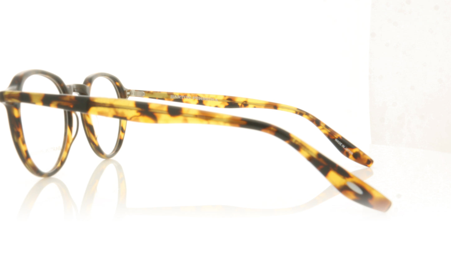 Barton Perreira Archie BAT Black Amber Tortoise Glasses - Side