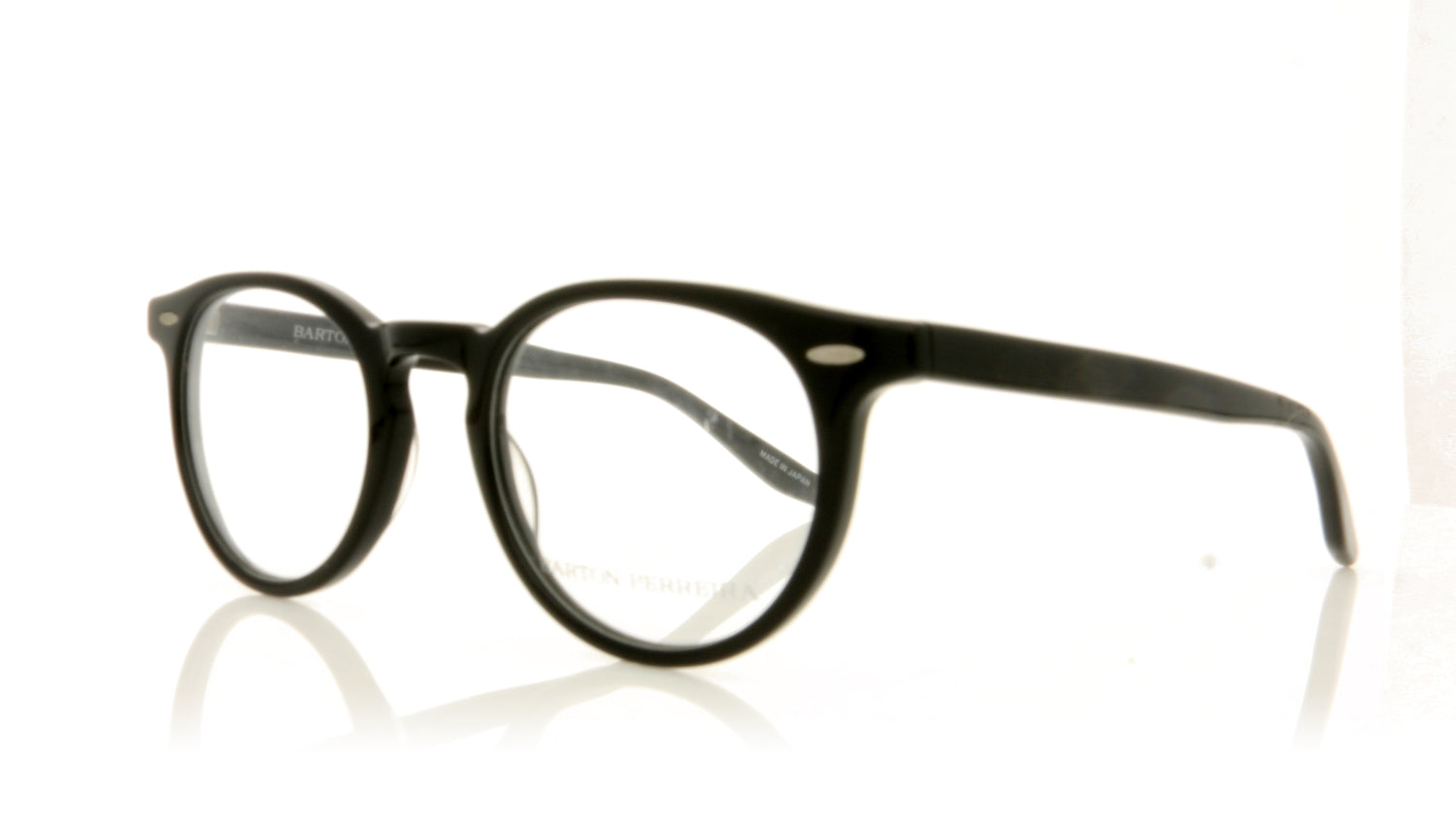 Barton Perreira Banks BLK Black Glasses - Angle