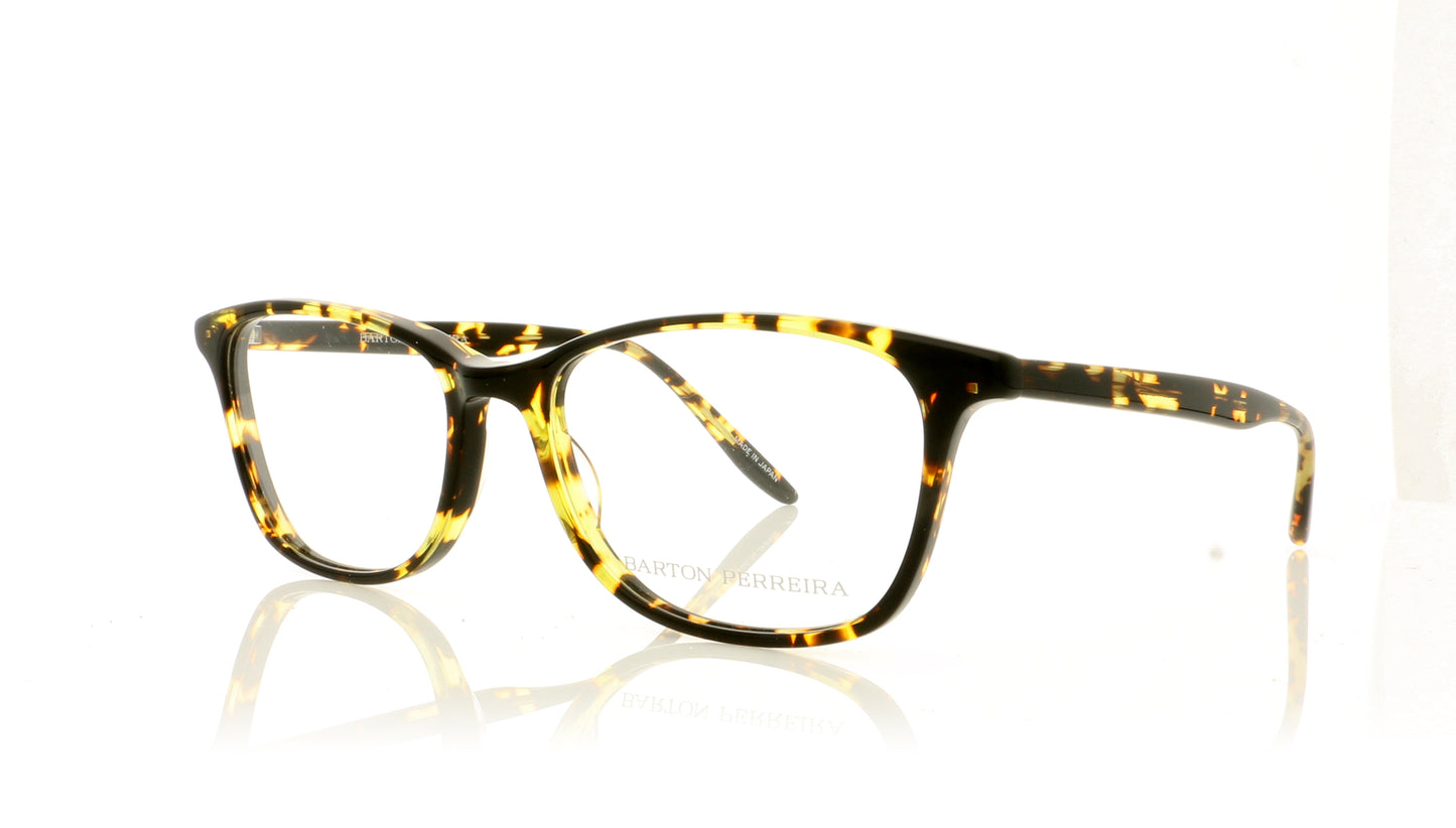 Barton Perreira Cassady BP5014V HEC Tortoise Glasses - Angle