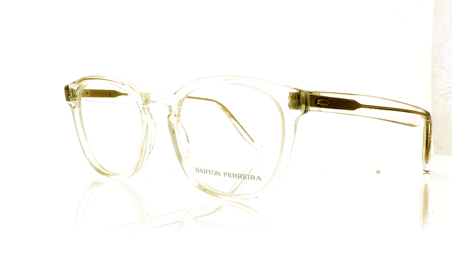 Barton Perreira Gellert BP5027V CRY Crystal Glasses - Angle