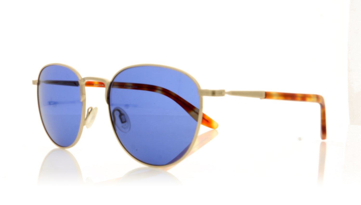 Barton Perreira Buuroughs GOL/ROY Gold Sunglasses - Angle