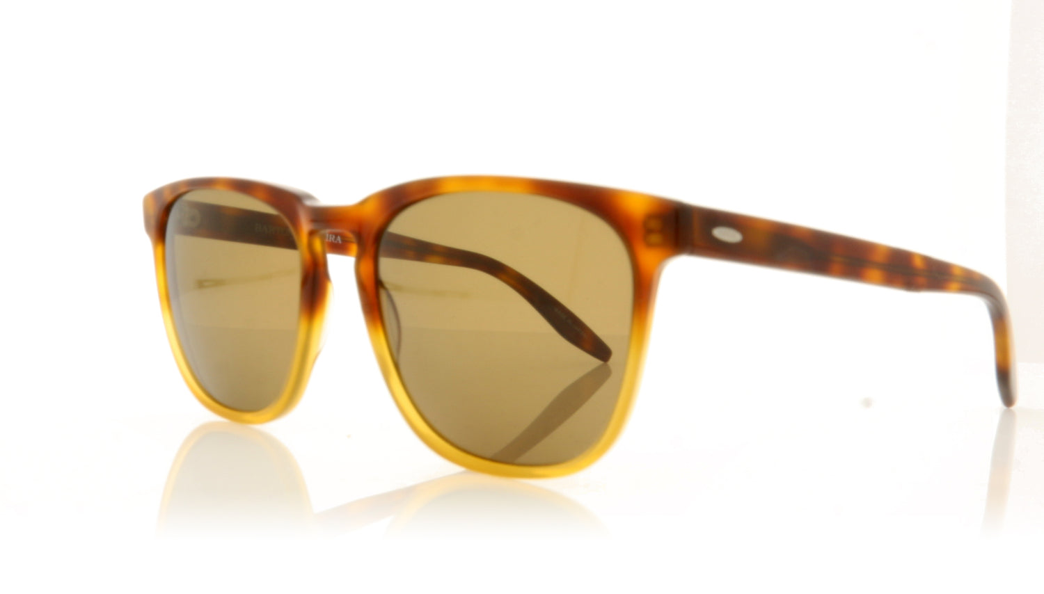 Barton Perreira Cutrone HAH Havana Polarised Sunglasses - Angle