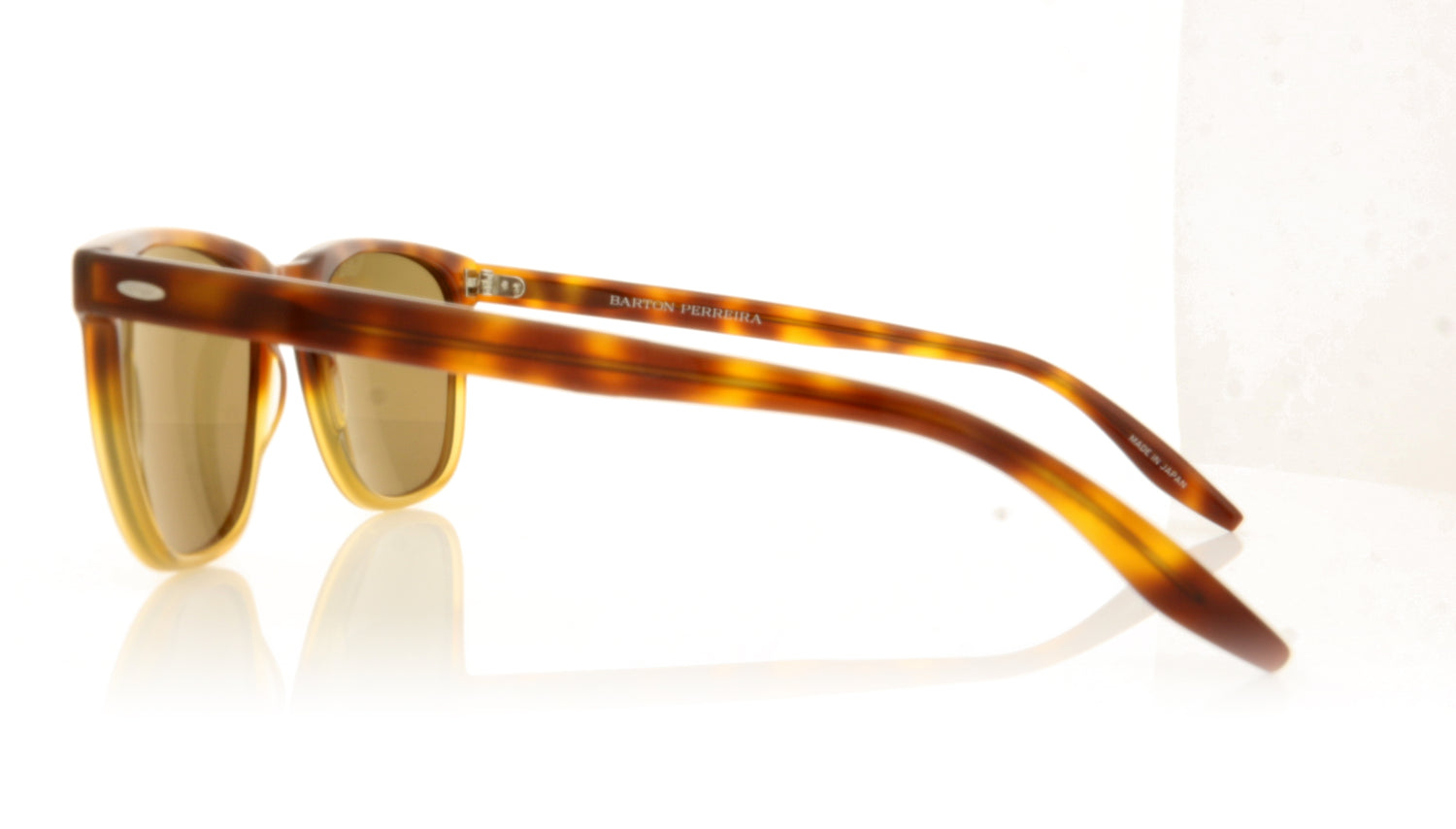 Barton Perreira Cutrone HAH Havana Polarised Sunglasses - Side