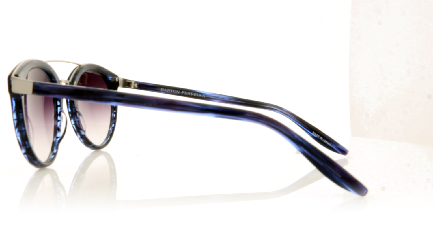 Barton Perreira Dalziel Sun MDT Midnight Blue Sunglasses - Side