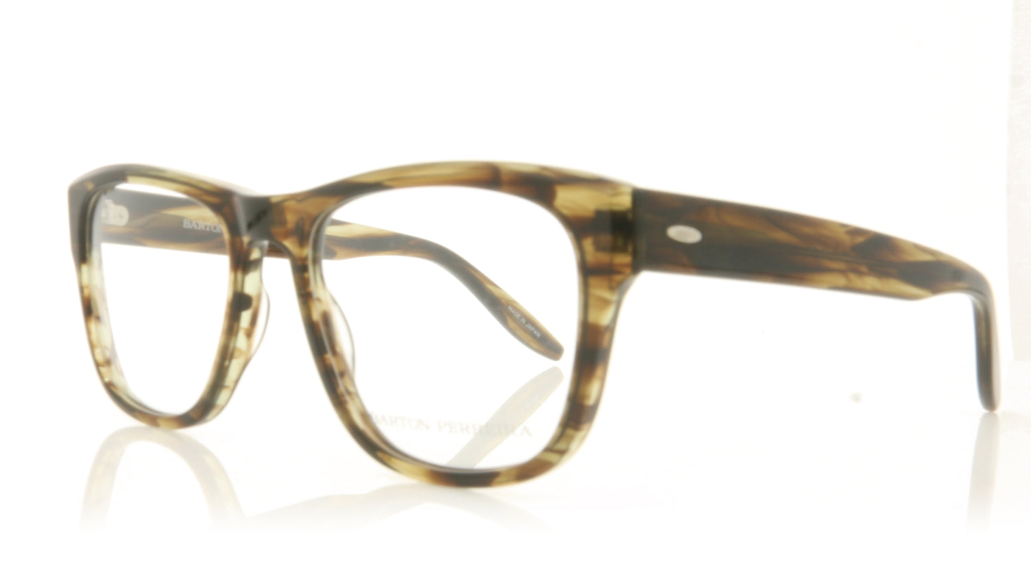 Barton Perreira Drax SUC Sulcata Tortoise Glasses - Angle