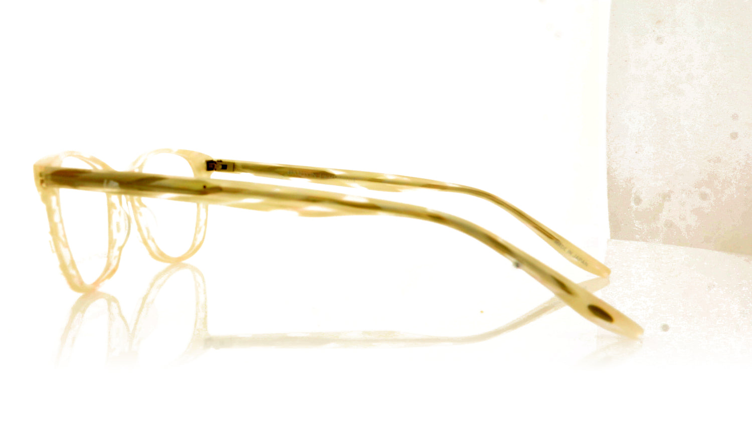 Barton Perreira Hettie CIV White Glasses - Side