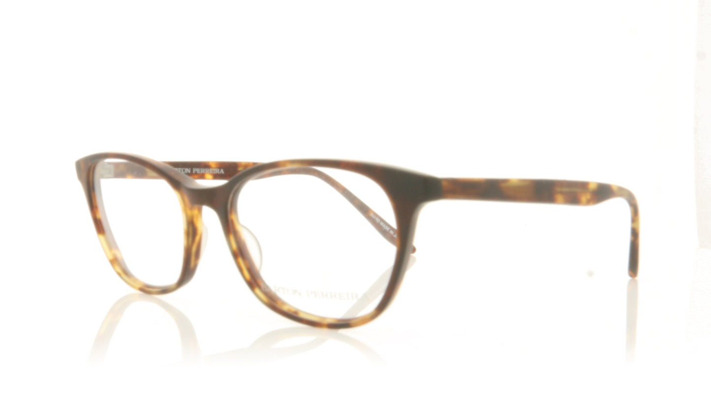 Barton Perreira Hettie MCH Matte Chestnut Glasses - Angle