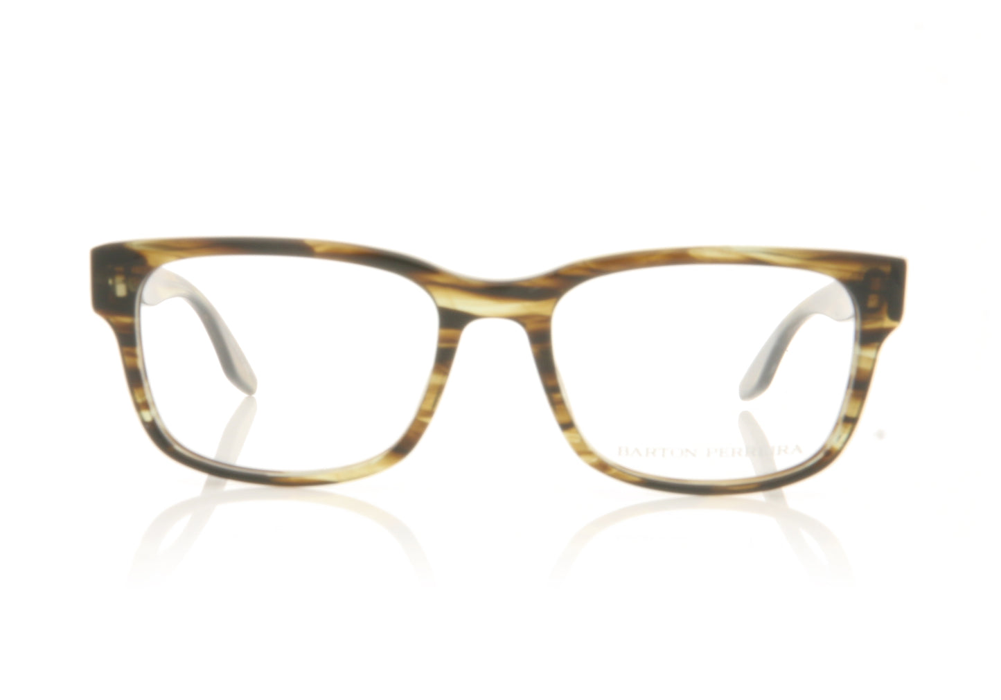Barton Perreira Huncke SUT Sulcata Tortoise Glasses - Front