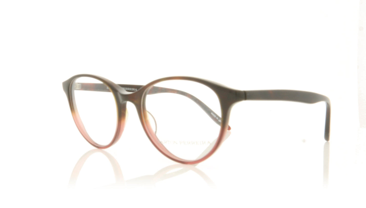 Barton Perreira Hutton TER Red Glasses - Angle