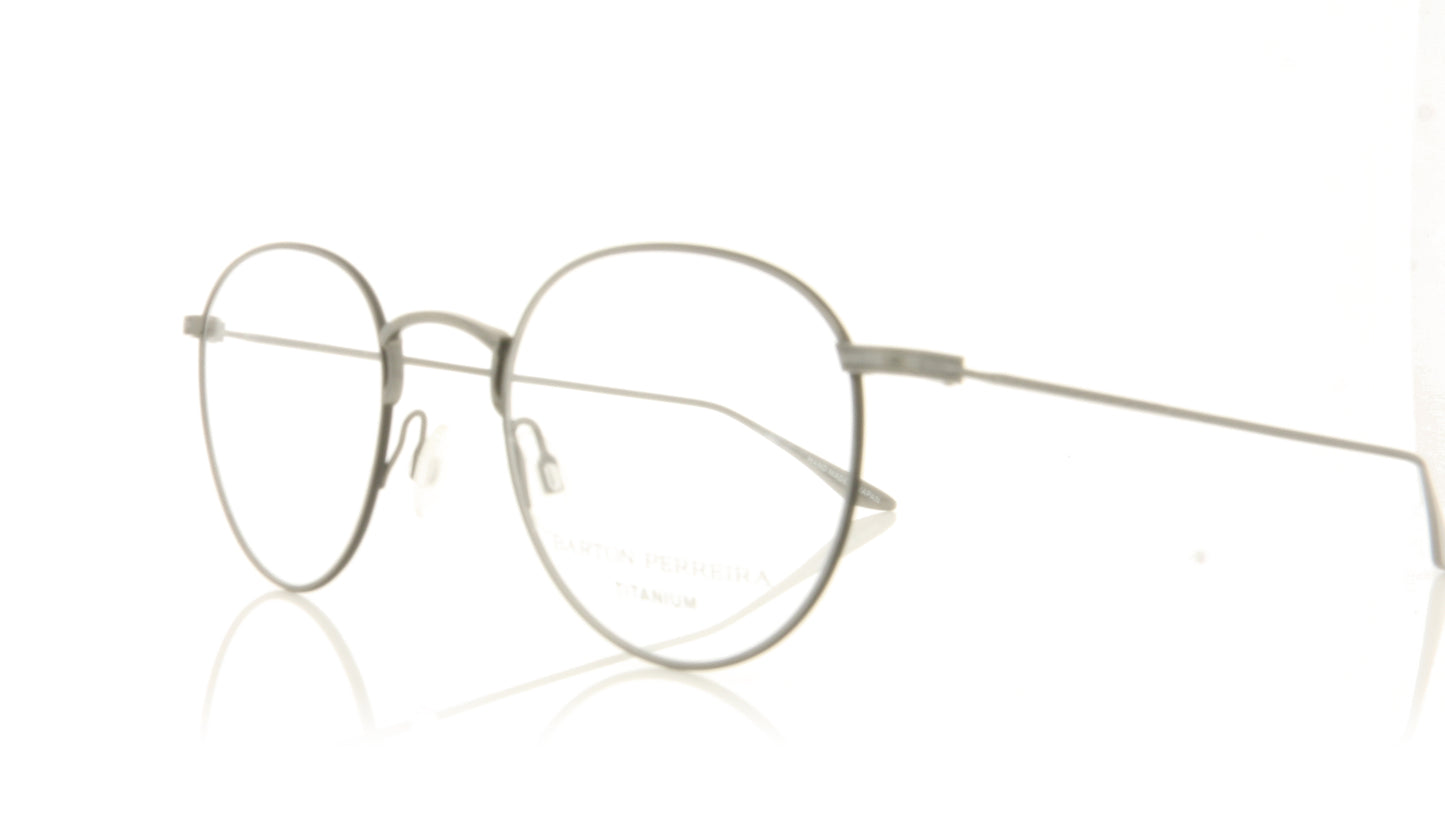Barton Perreira Lancer PEW/BLK PEWTER-BLACK Glasses - Angle