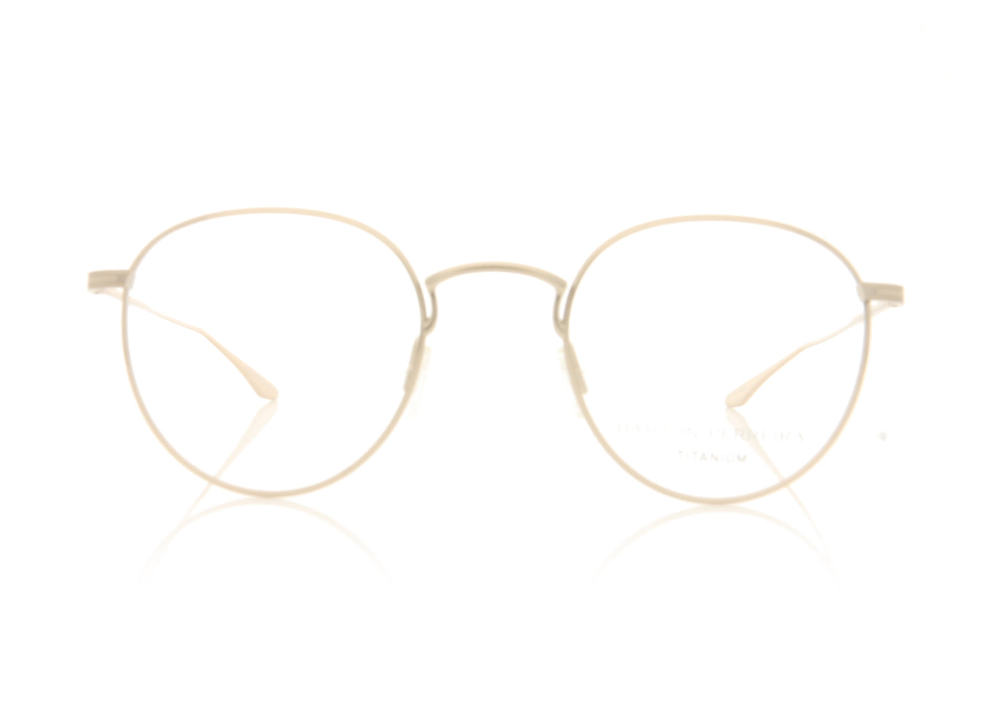Barton Perreira Lancer ROG Silver Glasses - Front