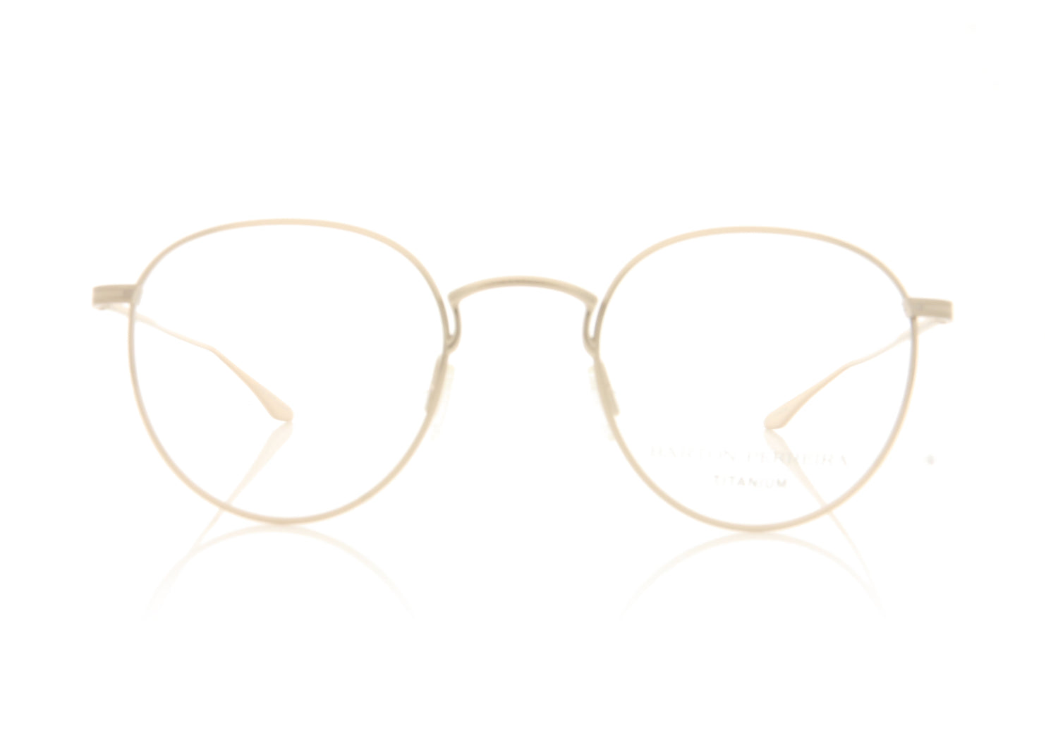 Barton Perreira Lancer ROG Silver Glasses - Front