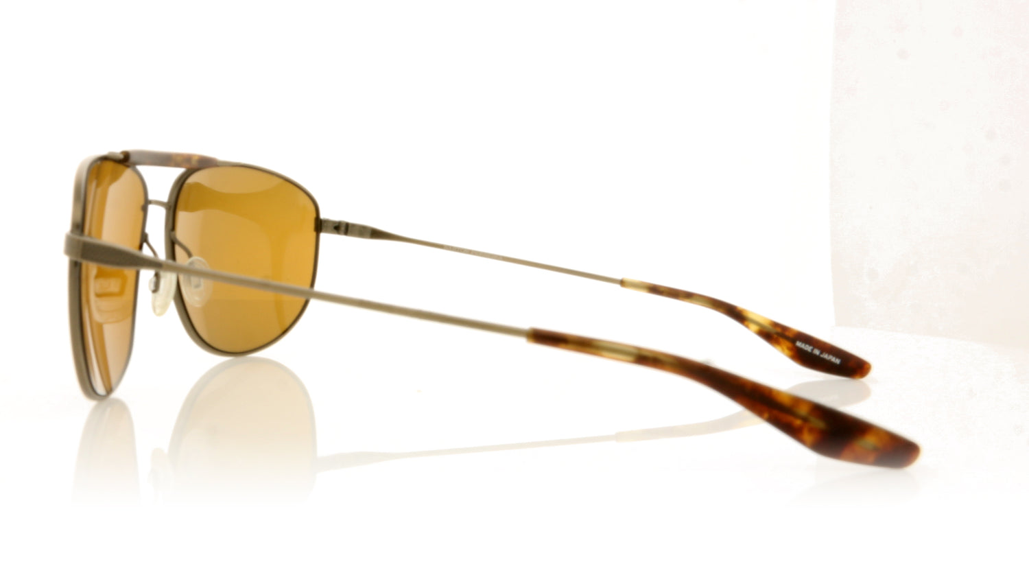 Barton Perreira Libertine ANG Antique Gold Sunglasses - Side