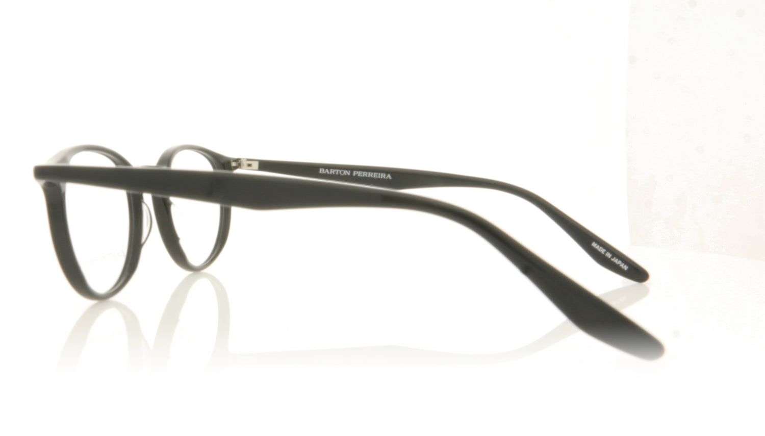 Barton Perreira Norton BLA Black Glasses - Side