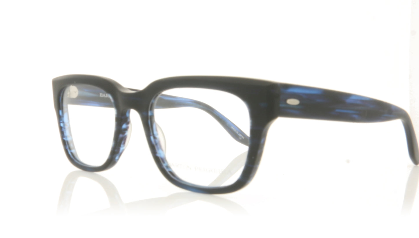 Barton Perreira Stax MMI Matte Midnight Glasses - Angle