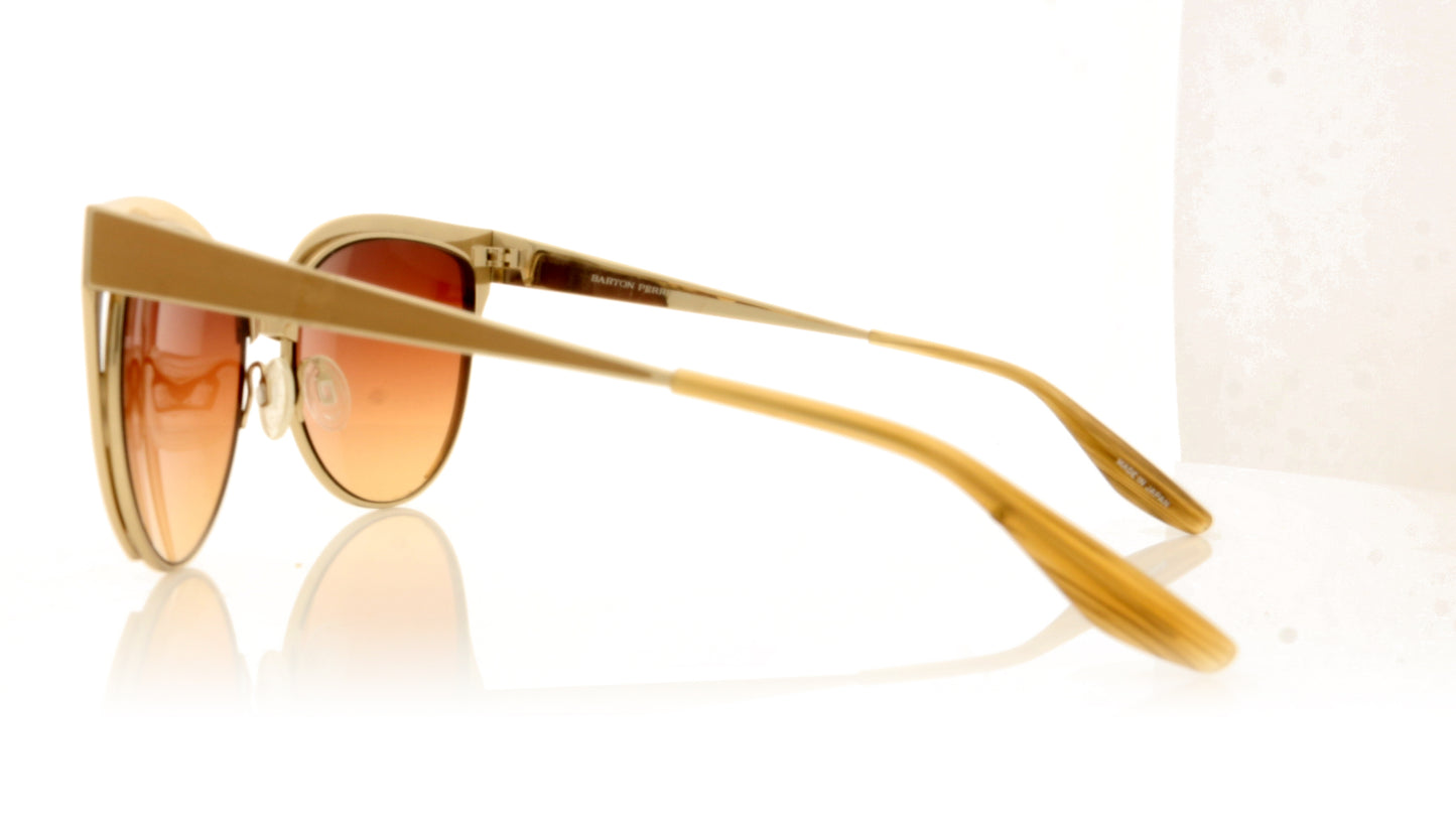 Barton Perreira Valerie GOL Gold Sunglasses - Side