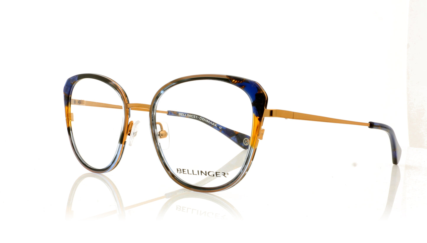 Bellinger Arc-X1 C454 Blue Glasses - Angle