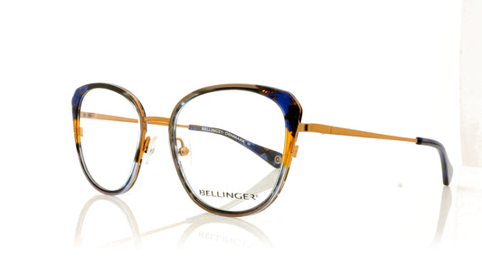 Bellinger Arc-X1 C454 Blue Glasses - Angle
