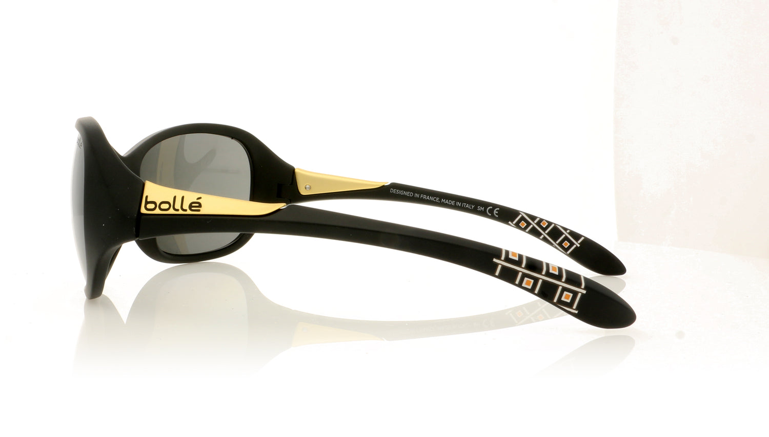 Bollé Grace 11950 MB Matte Black Sunglasses - Side