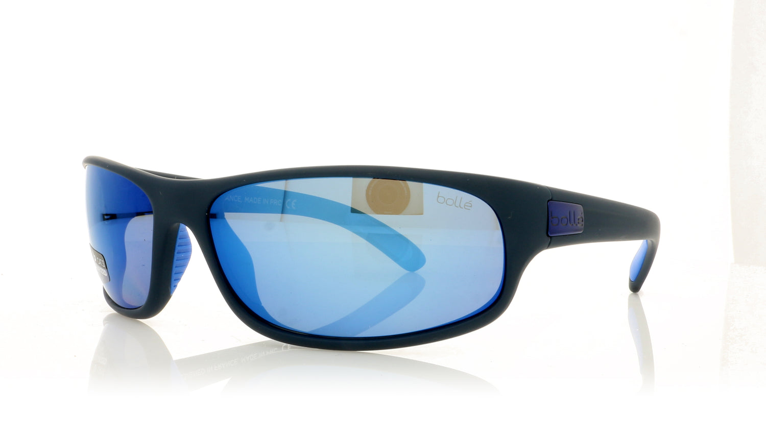 Bollé Anaconda 12446 MMB Matte Mono Blue Sunglasses - Angle