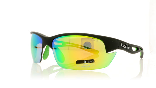 Bollé Bolt S 12418 Matte Black Sunglasses - Angle