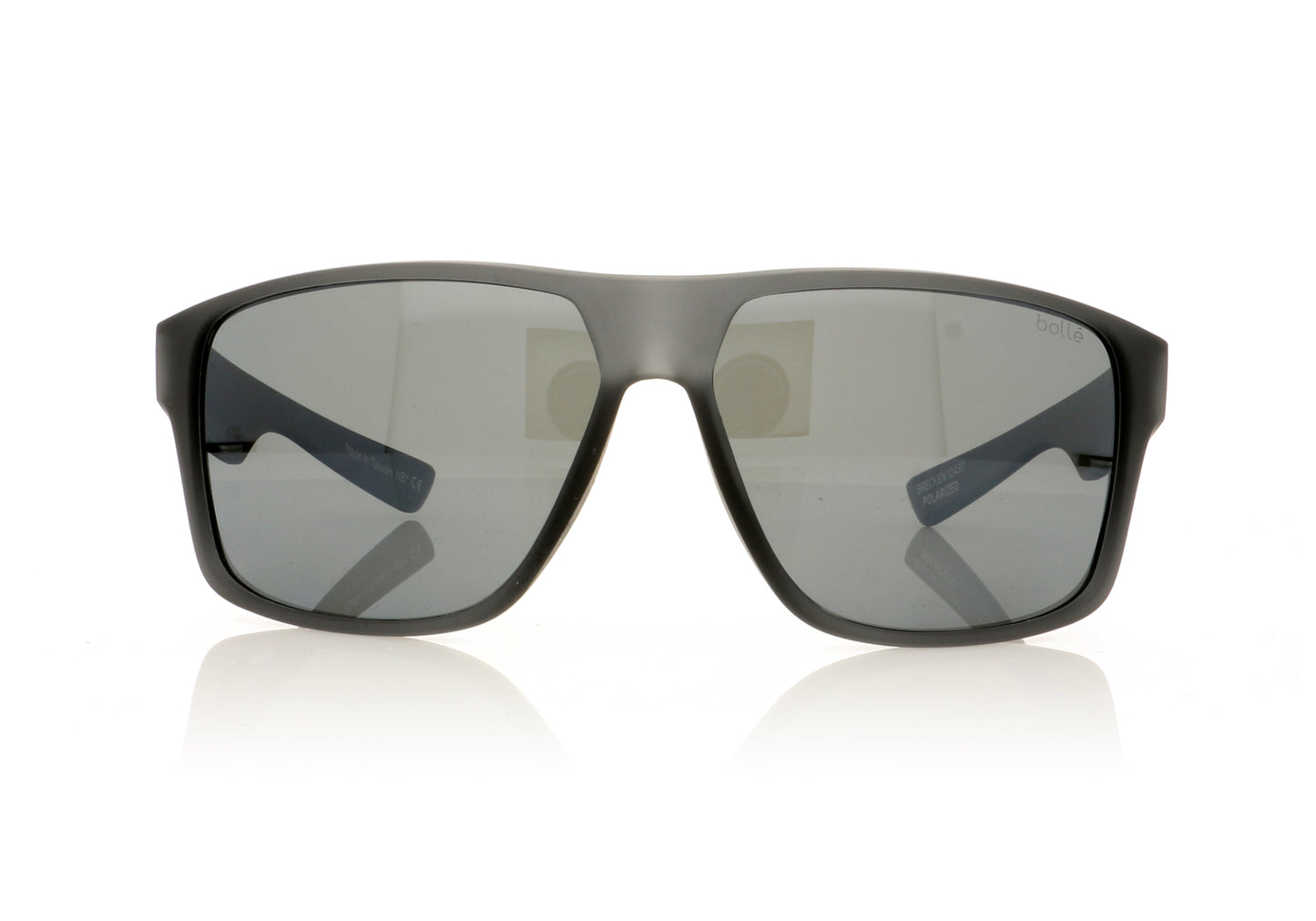 Bollé Brecken 12430 Matt Grey Crystal Sunglasses - Front