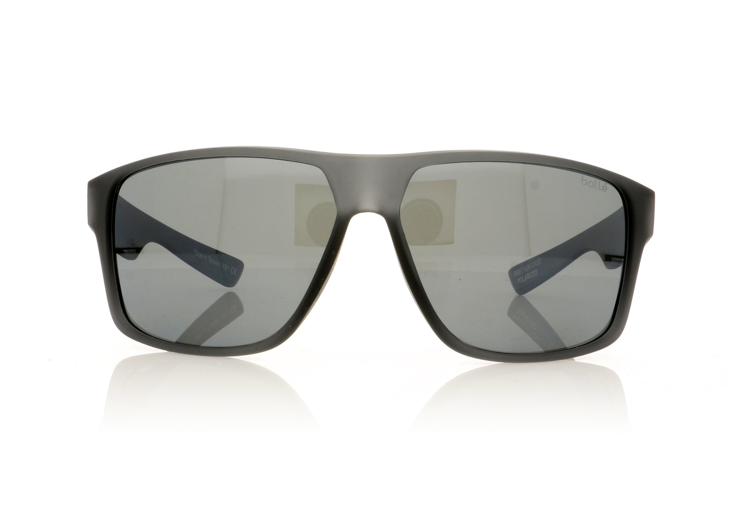 Bollé Brecken 12430 Matt Grey Crystal Sunglasses - Front