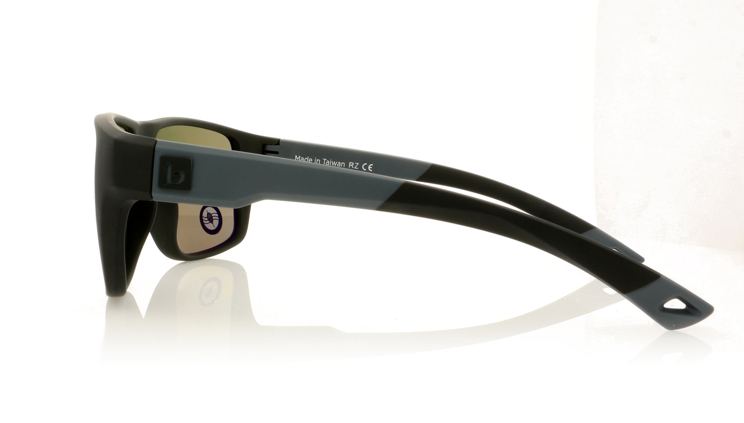 Bollé Brecken Floatable 12626 Black Grey Sunglasses - Side