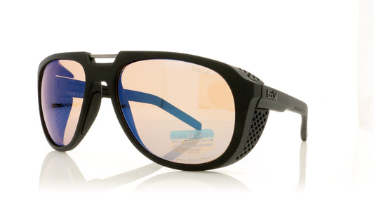 Bollé Cobalt 12637 Matte Black Sunglasses - Angle