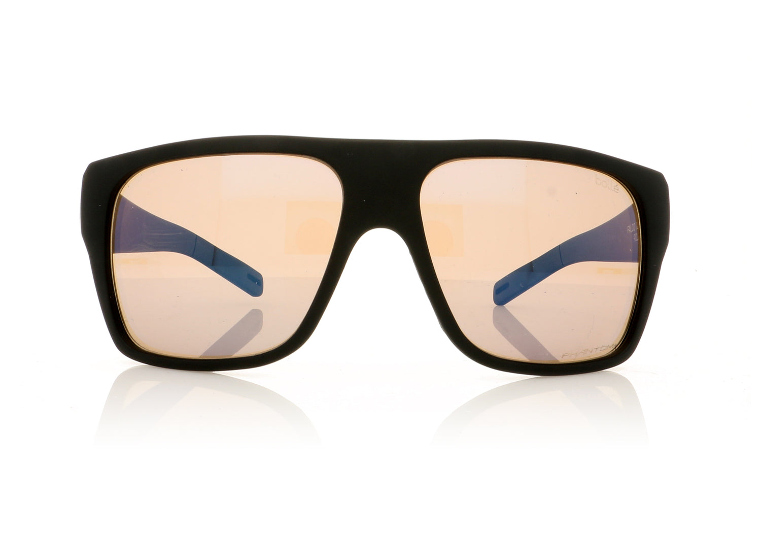 Bollé Falcao 12639 Matte Black Sunglasses - Front