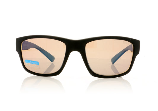 Bollé Holman 12647 Matte Black Sunglasses - Front