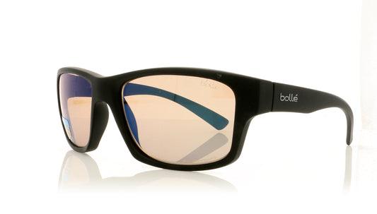 Bollé Holman 12647 Matte Black Sunglasses - Angle